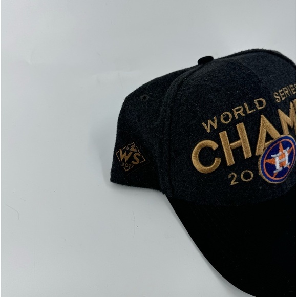 Houston Astros World Champs 2017 Wool Blend Baseball Cap - Picture 4 of 8